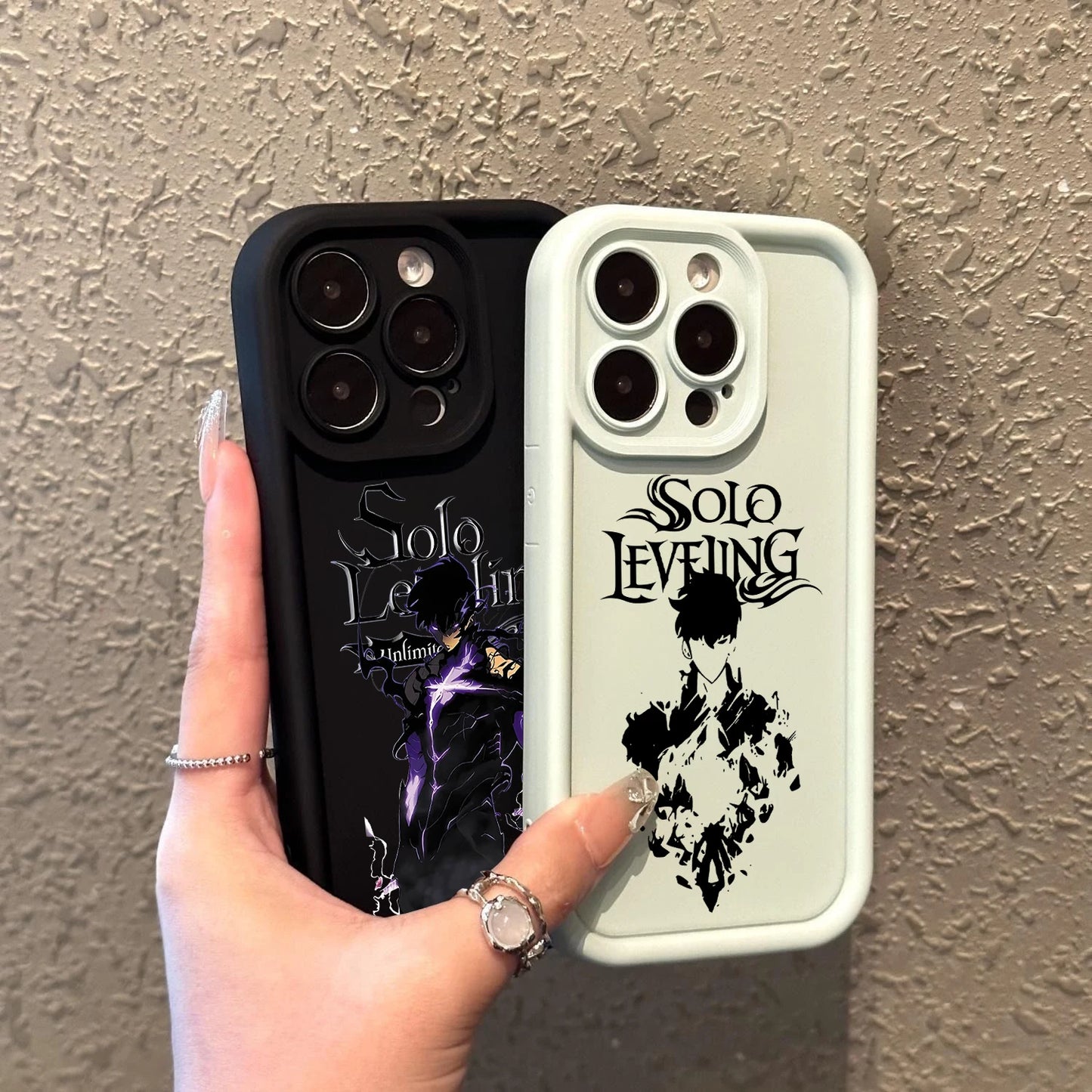 Anime Solo Leveling Phone Case for IPhone 16 15 14 13