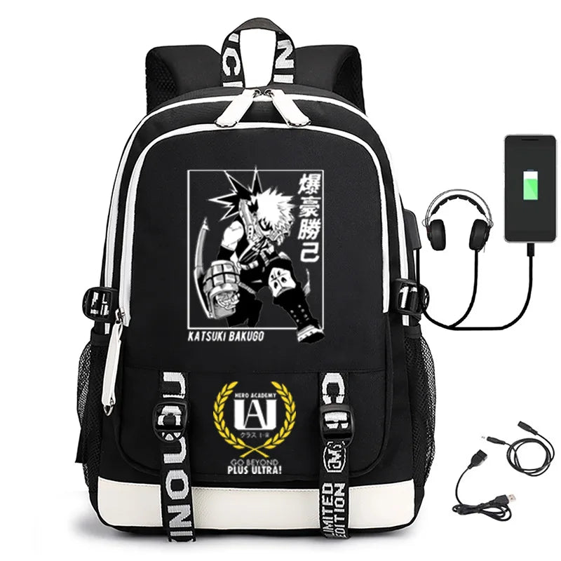 Anime My Hero Academia Schoolbag Backpack