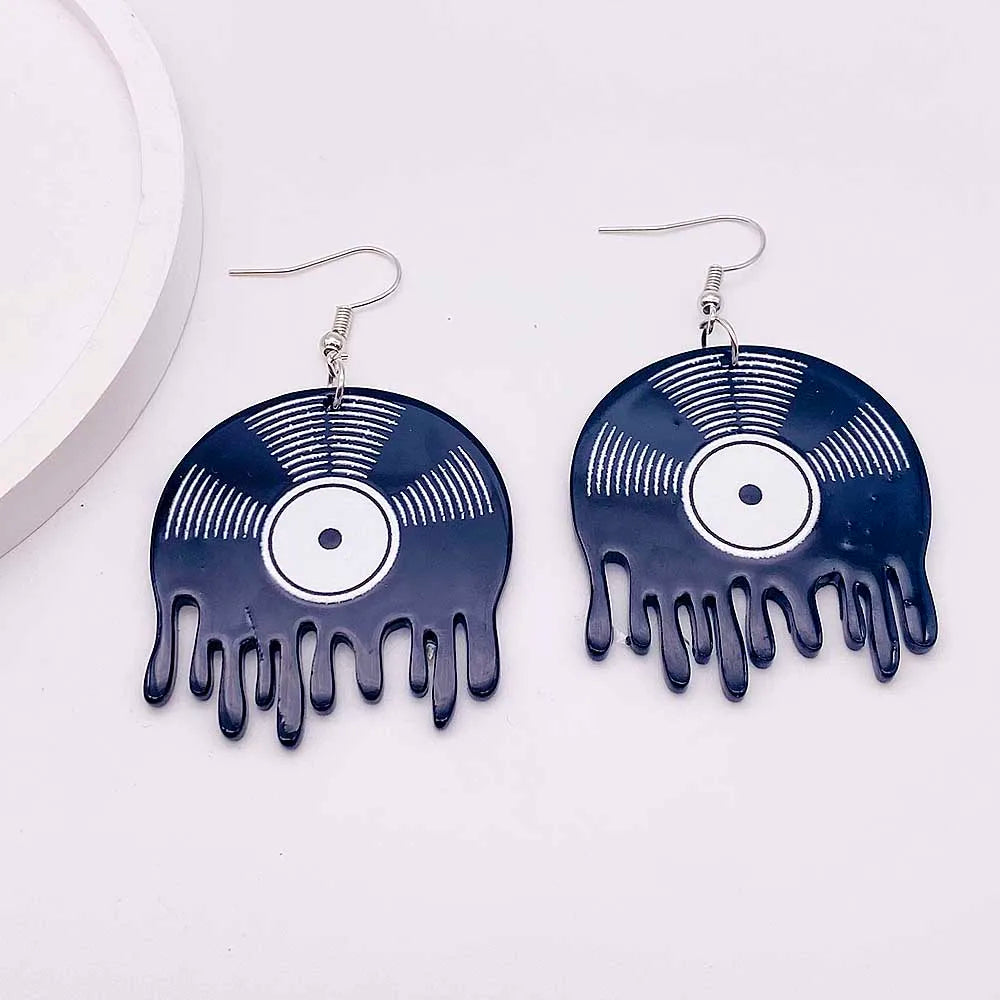 Magnetic Tape Acrylic Earrings Charms Fashion Jewelry