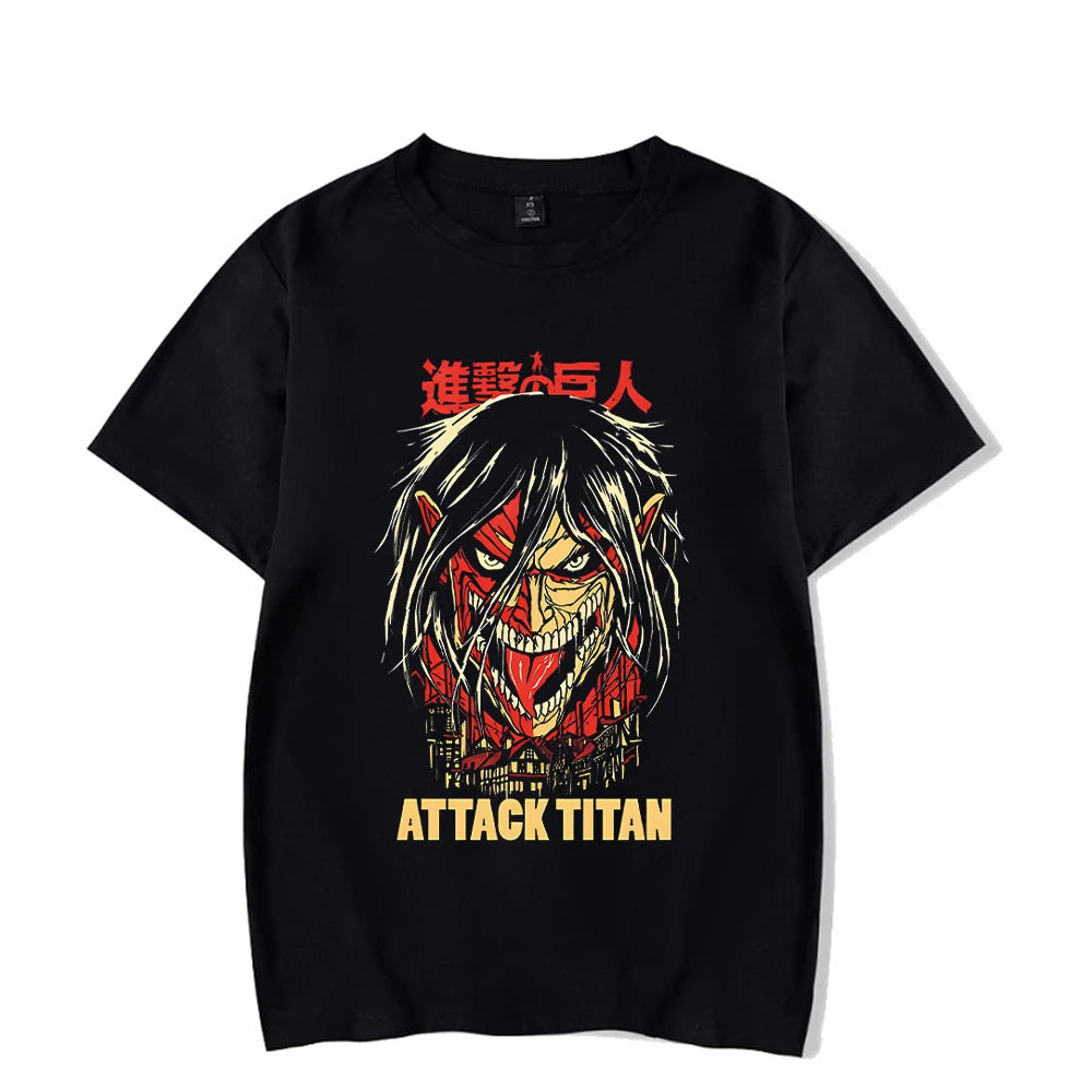 Titan Slayer Drip Tee: Vintage Recon Style