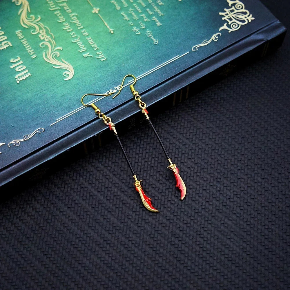 Sword Earrings