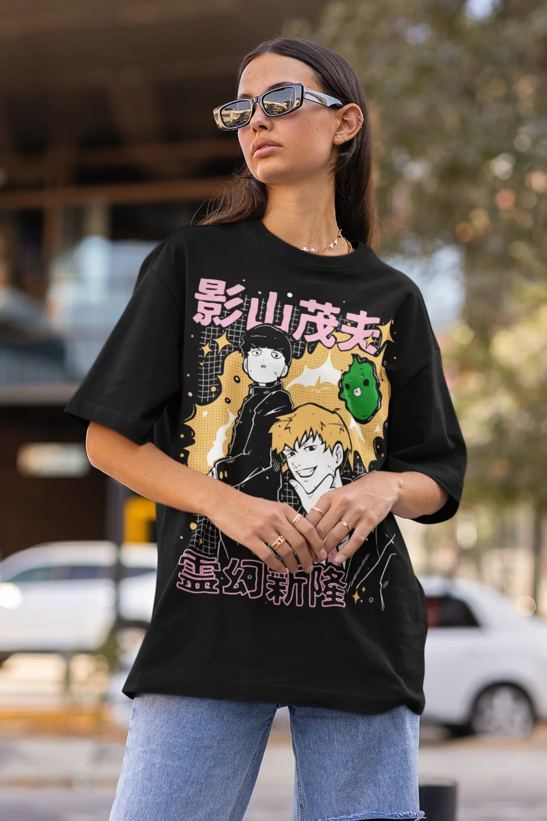 Mob Psycho 100 T-Shirt Strip Anime