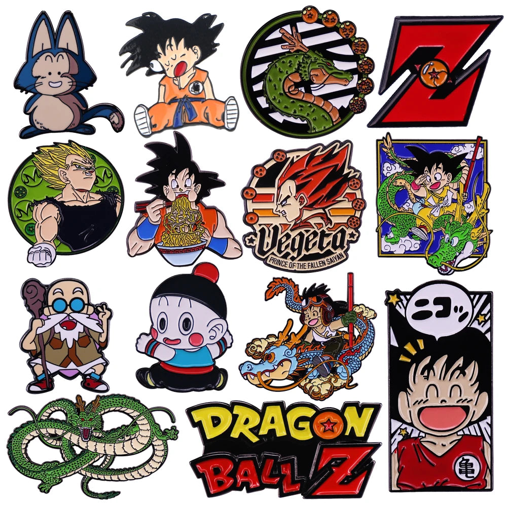 Dragon Cool Anime Enamel Pins