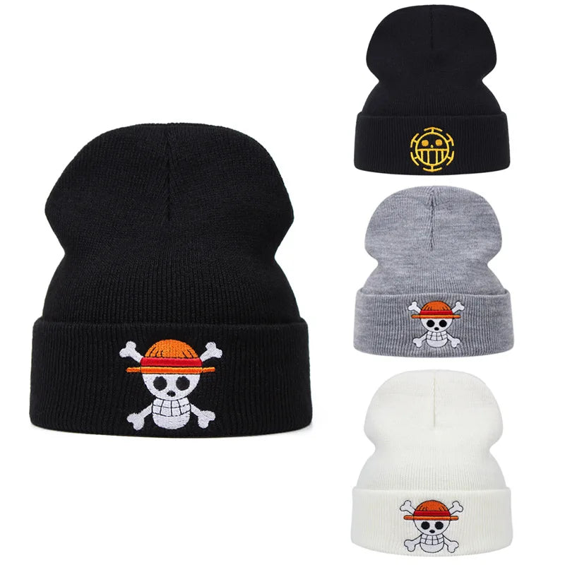 Anime  One Piece Knitted Hats Trafalgar Law Hat