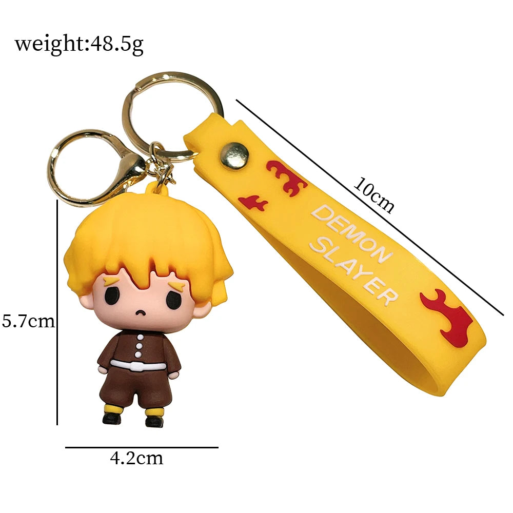 Anime Demon Slayer Silicone Keychain