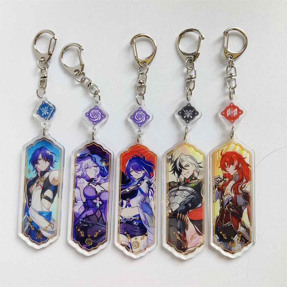 Honkai: Star Rail Keychain Sparkle Lunae Boothill