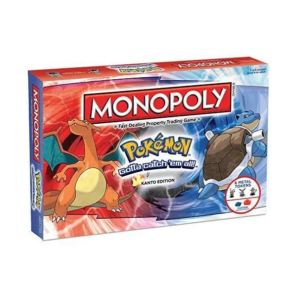 Newest English Version Pokemon Pikachu Monopoly