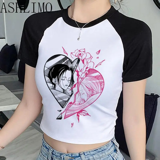 Nana Japanese Anime Summer Crop Top T Shirt