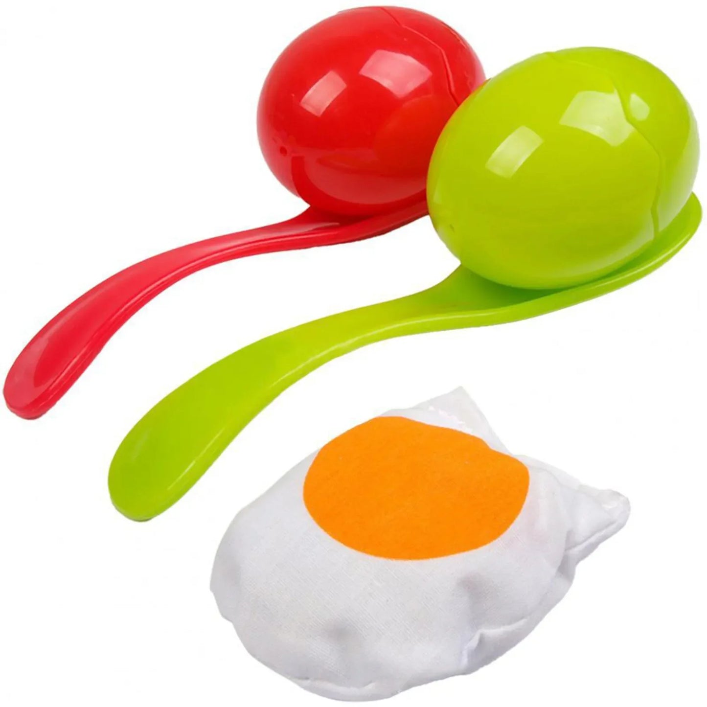 Eggs And Spoon Race Game Set With Yolk  Outdoor Games For Kids