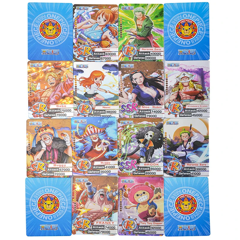 Anime One Piece Card English Version Nami Luffy TCG SR Trading Card Game