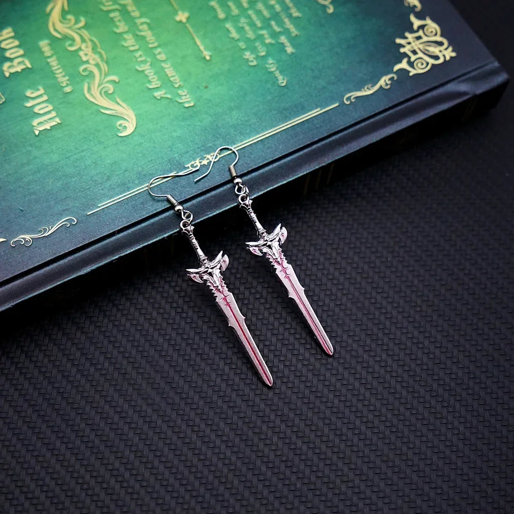 Sword Earrings