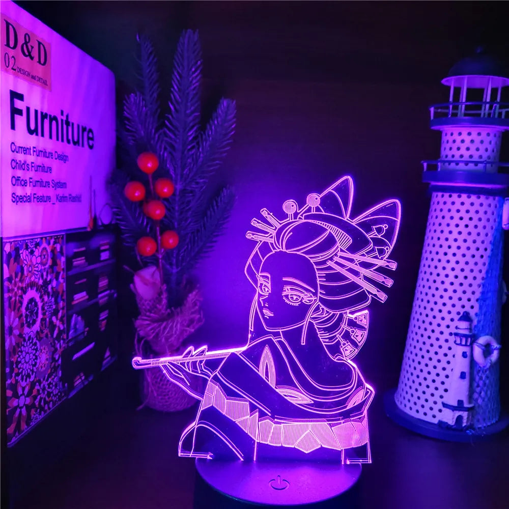 Demon Slayer Nezuko Tanjirou Zenitsu 3D Night Lights