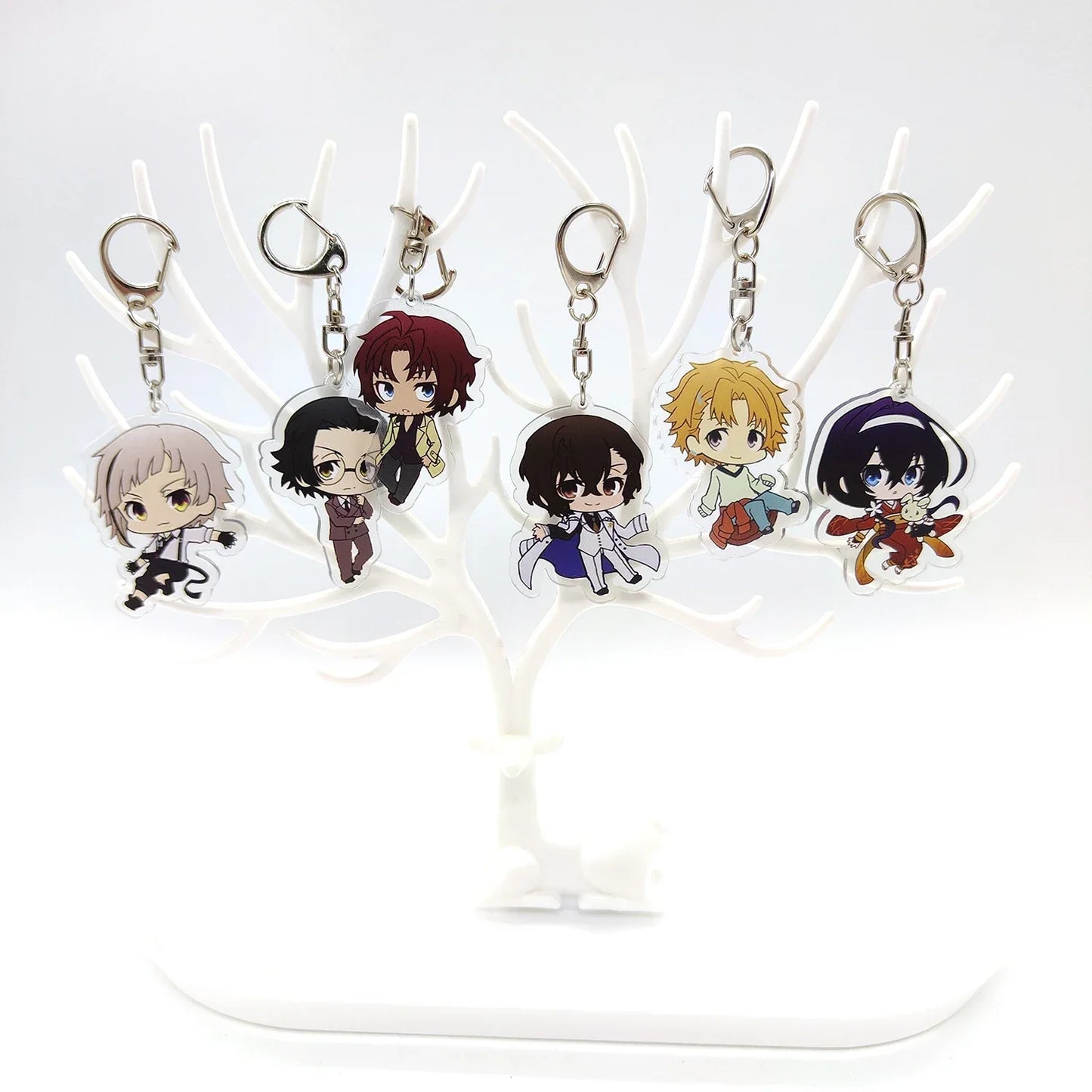 Anime Keychain Bungou Stray Dogs Atsushi Nakajima Dazai