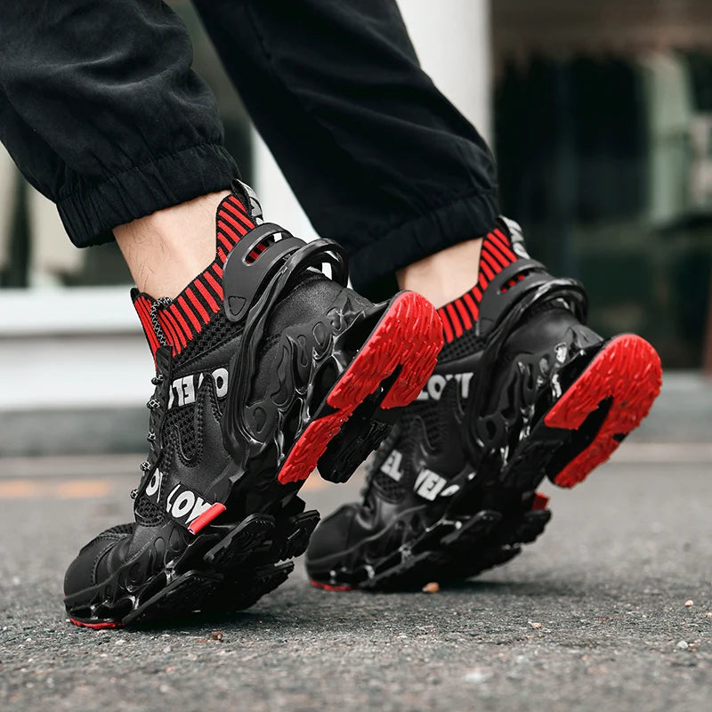 ShadowStride Z: Urban Hero Sneakers