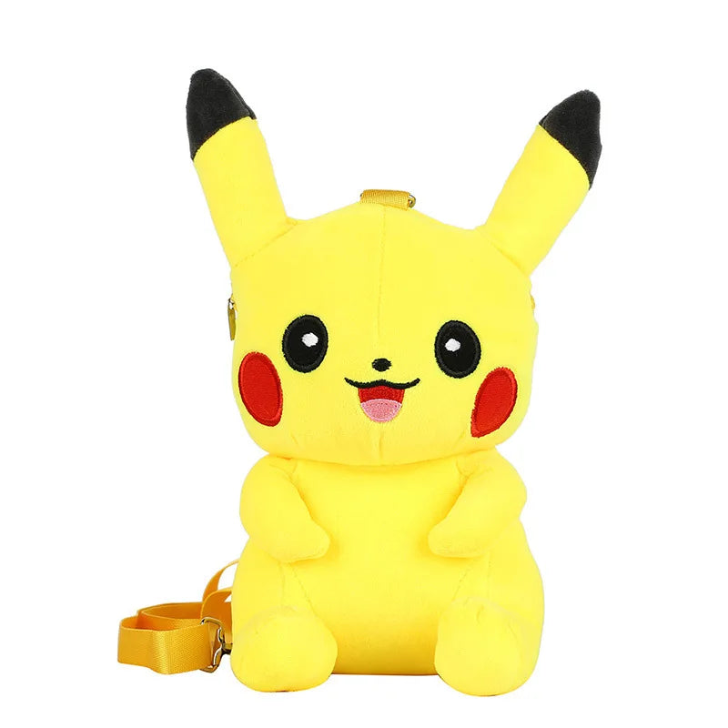 30cm Trendy Japanese Anime Fun Cartoon Small Bag Pikachu Backpack