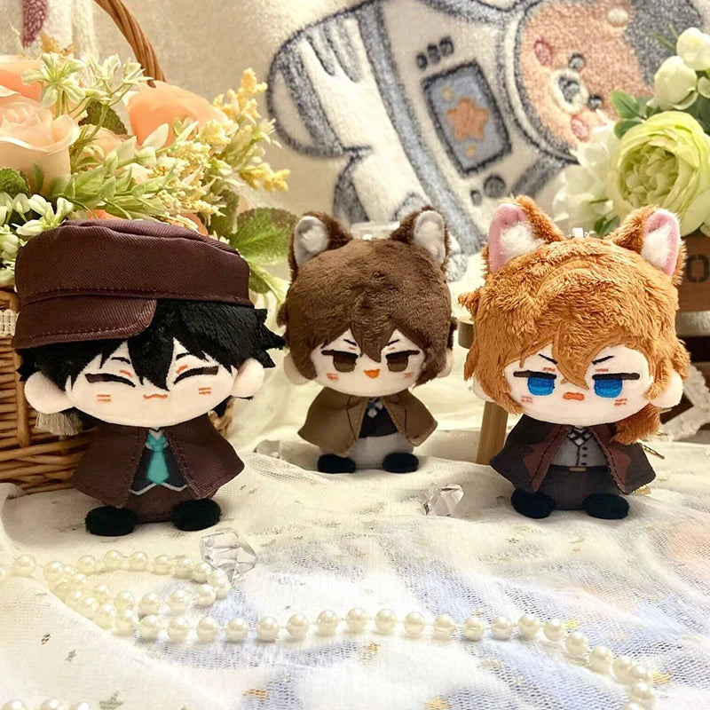 Bungou Stray Dogs Plush Dazai Osamu Gogol Nakahara Chuuya Edogawa Rampo Anime