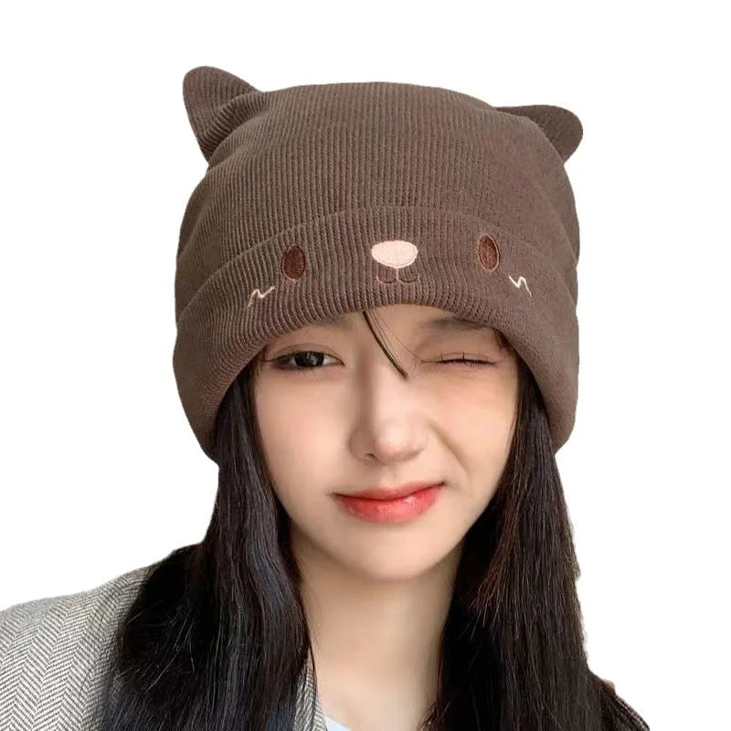 Autumn Winter Cute Bear Hat