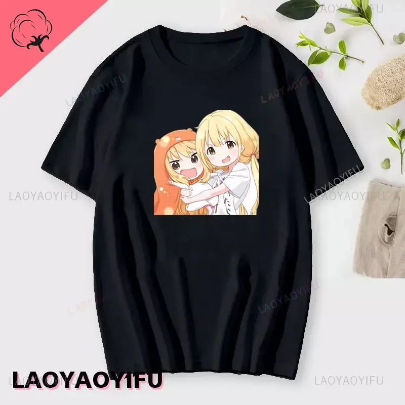 If You Work You Lose - Anzu Futaba Version T-Shirt Anime Cotton T-shirt