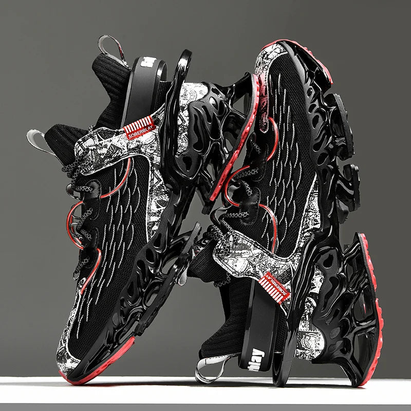 ShadowStride Z: Urban Hero Sneakers