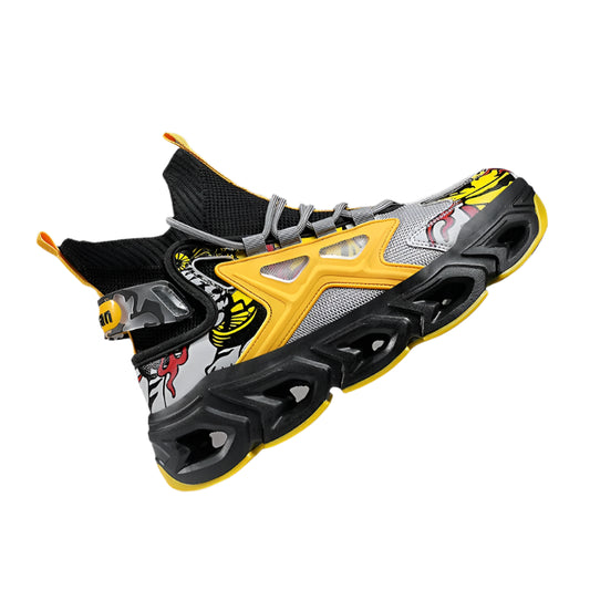 SkyBurst Sneakers: Speedcore Style