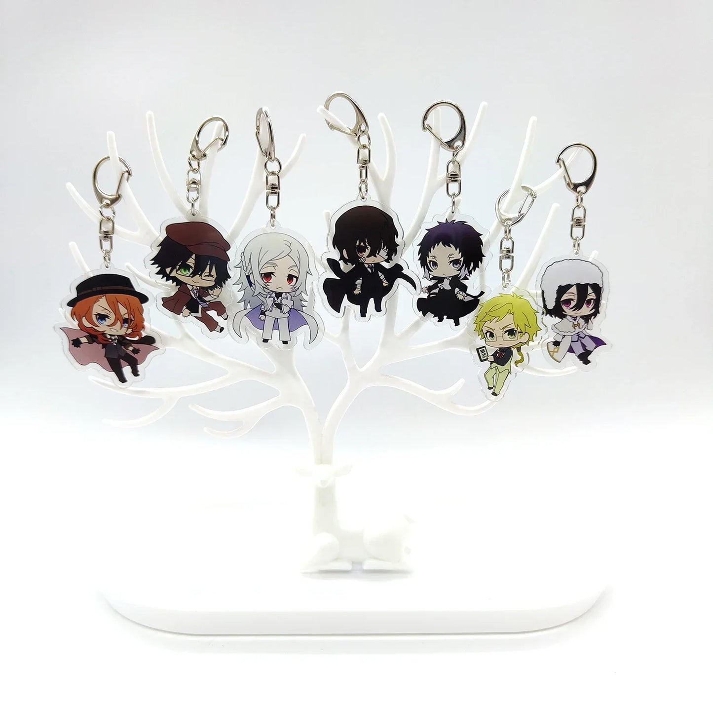 Anime Keychain Bungou Stray Dogs Atsushi Nakajima Dazai