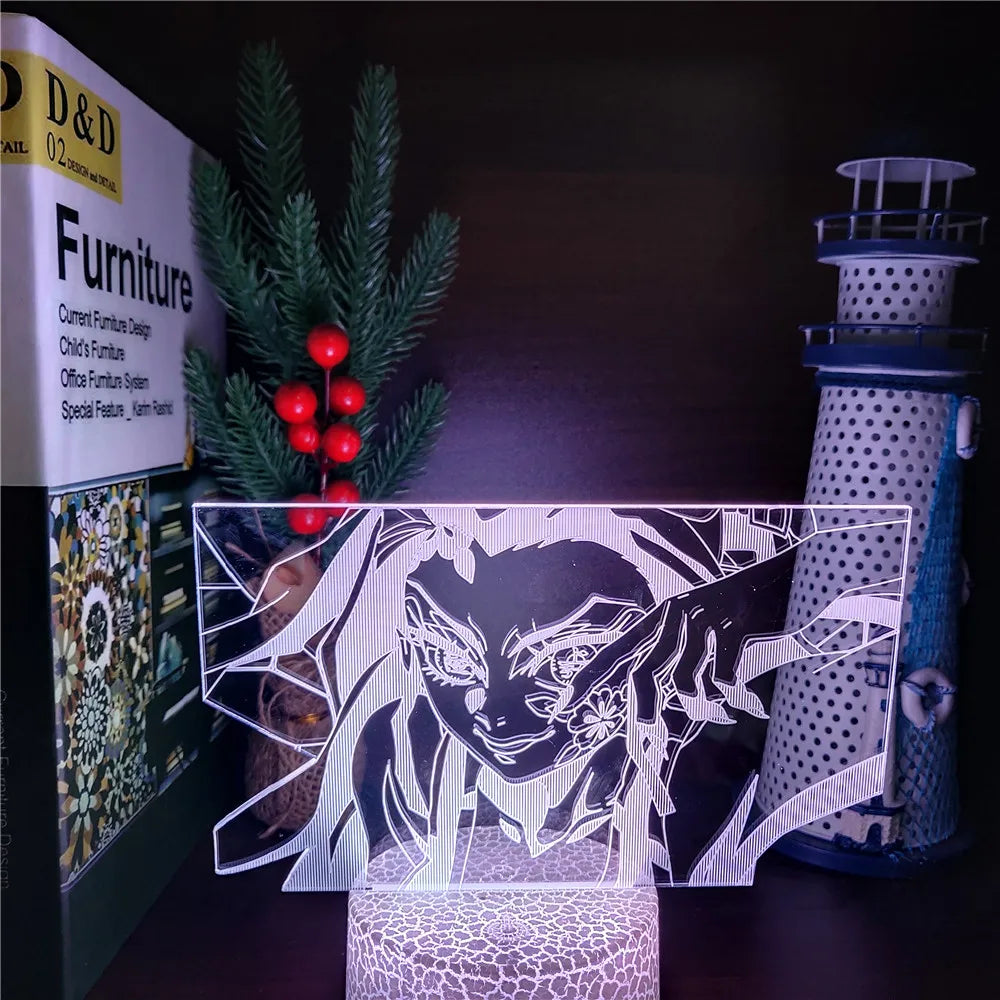 Demon Slayer Nezuko Tanjirou Zenitsu 3D Night Lights