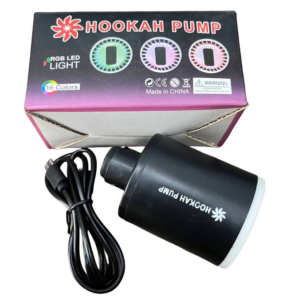 Hookah Electronic Strong Air Pump charcoal tarter Save Breath