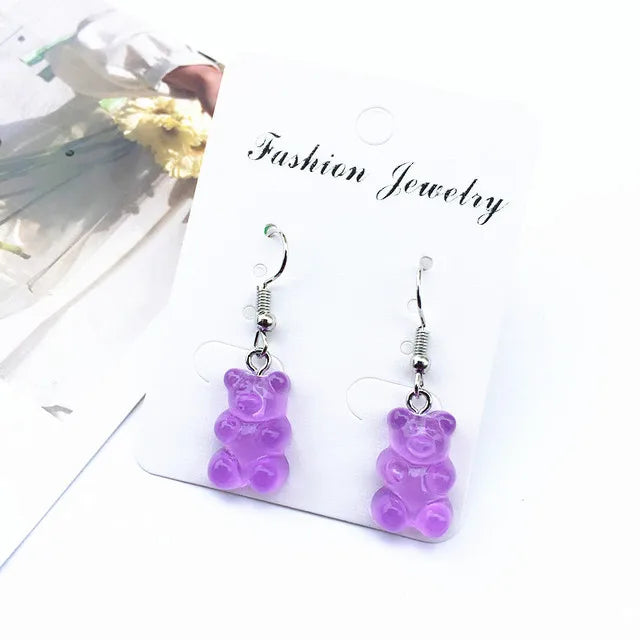 Three-Dimensional Square Dice Earrings