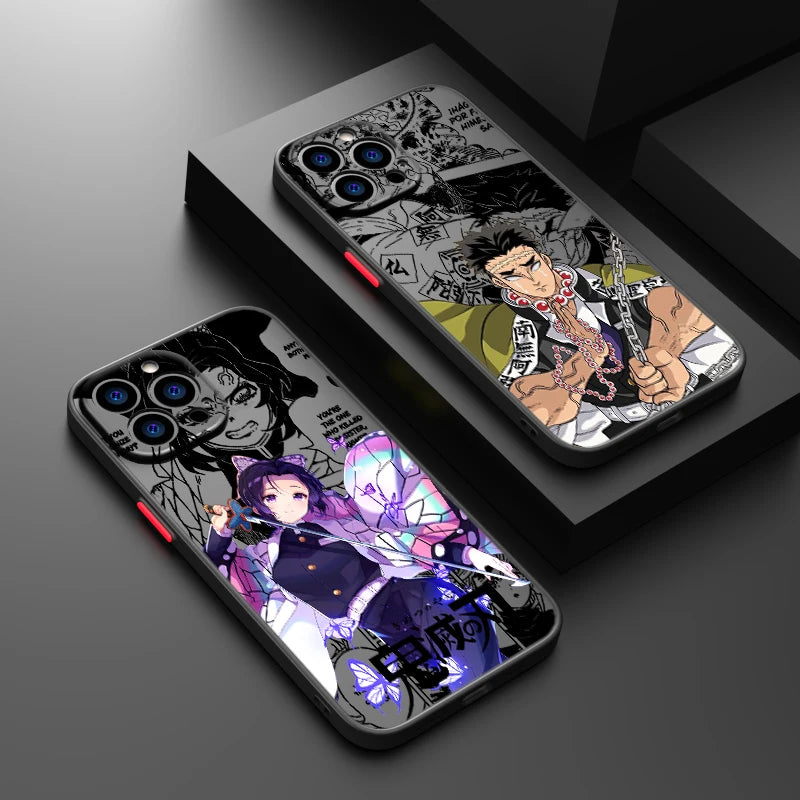 Demon Slayer Anime case For Apple iPhone 15 14 13 12