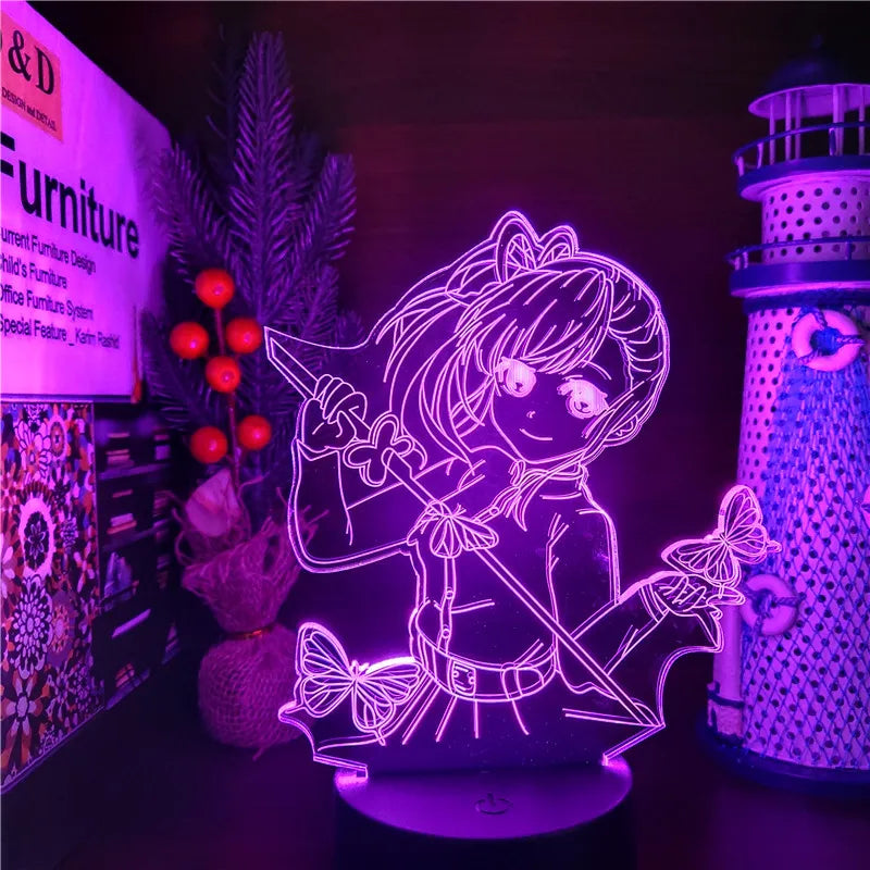 Demon Slayer Nezuko Tanjirou Zenitsu 3D Night Lights