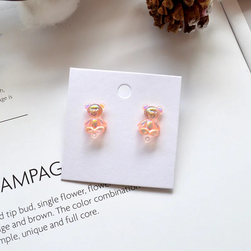 Three-Dimensional Square Dice Earrings