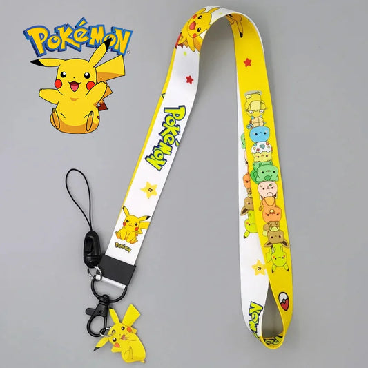 Anime Pokémon Lanyard Neck Strap