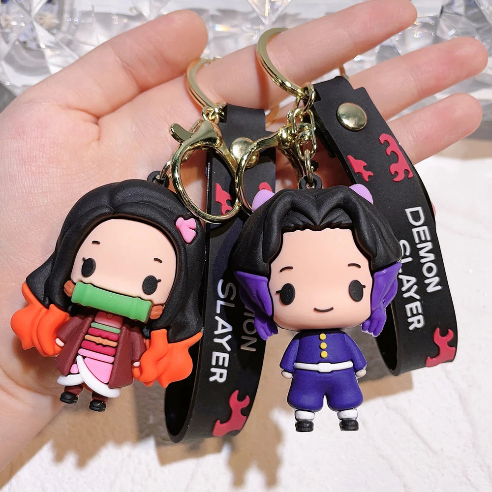 Anime Demon Slayer Silicone Keychain