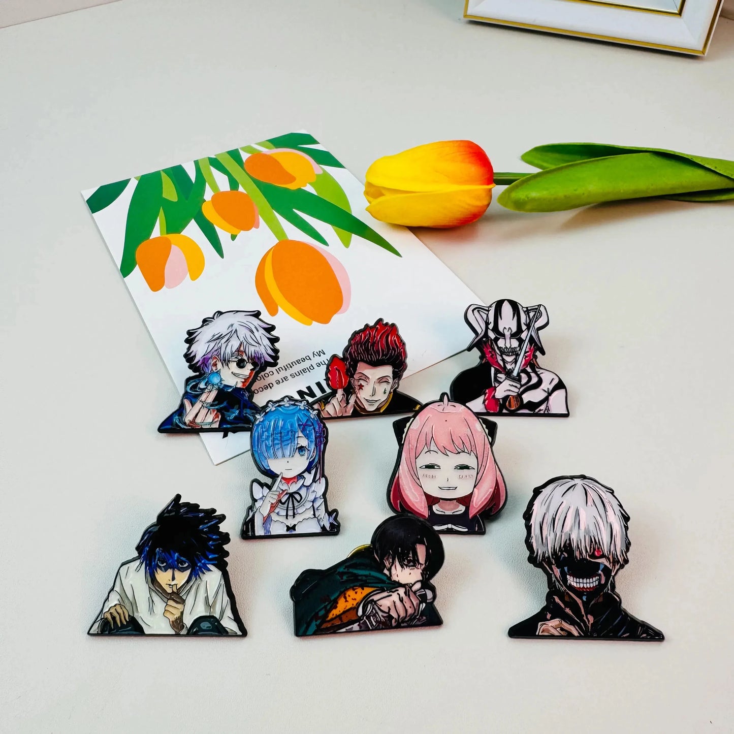 Metal Brooch Badge Anime Pins