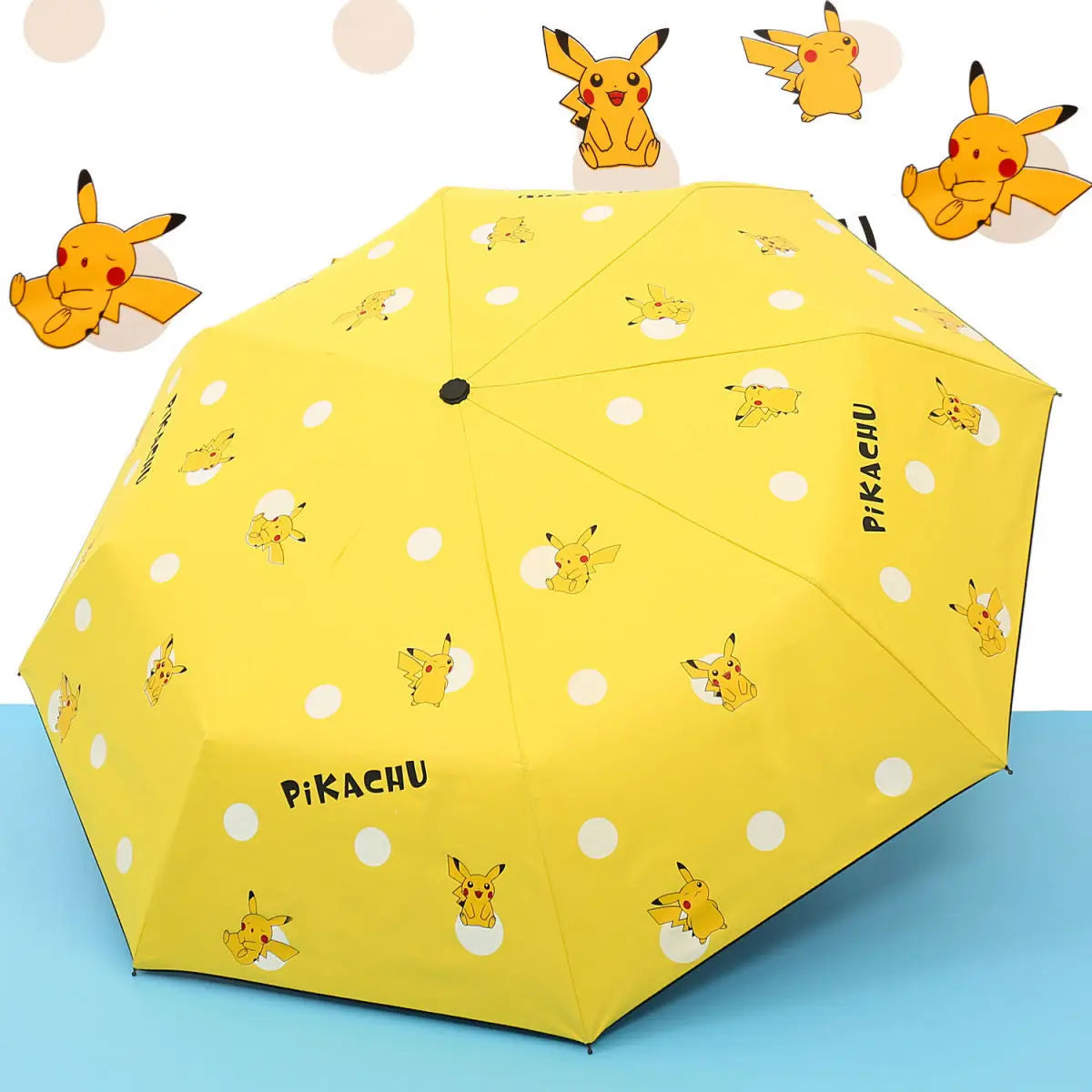 Anime Pokemon Animation Derivatives Fully Automatic Folding Umbrella