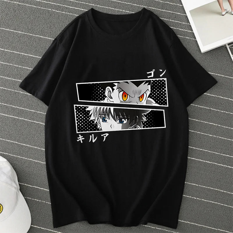 Hunter X Hunter Tshirt Short Sleeve Killua Zoldyck.