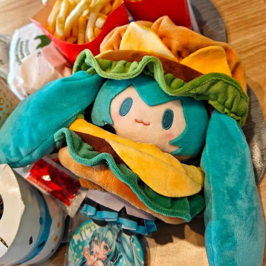 Hatsune Miku Kawaii Q Version Figure Plush Doll Cute