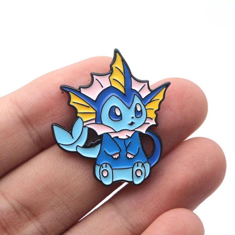 Pins Eevee Enamel Pin Monster Badges