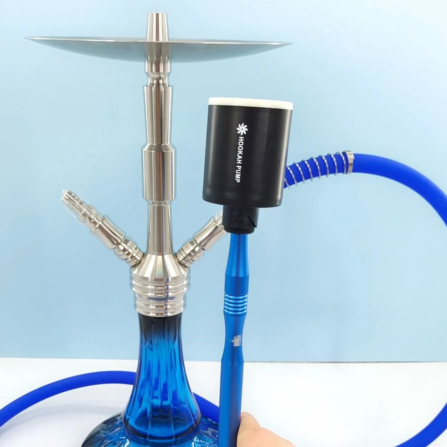 Hookah Electronic Strong Air Pump charcoal tarter Save Breath