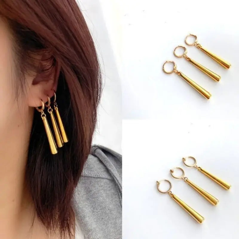 One Piece 4-Style Anime Earrings – Iconic Cosplay & Streetwear Drip