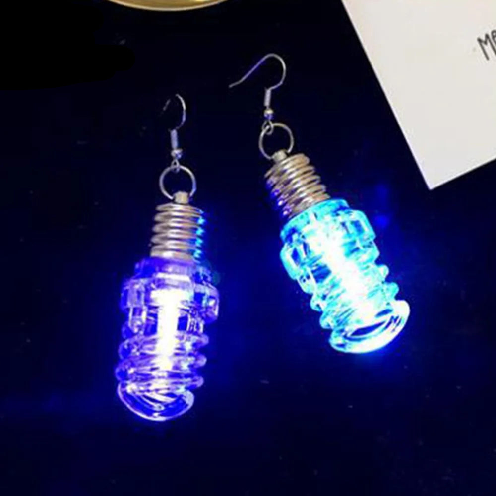 1pair Light Bulb pendant earring