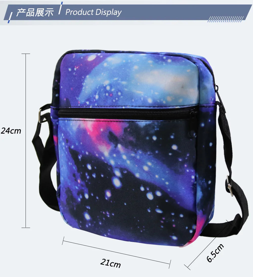 Anime Satoru Gojo Pattern Three Piece Backpack New Fashion Quality Backpack Shoulder Bag Pen Bag Laptop Backpack