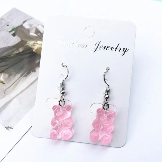 Three-Dimensional Square Dice Earrings