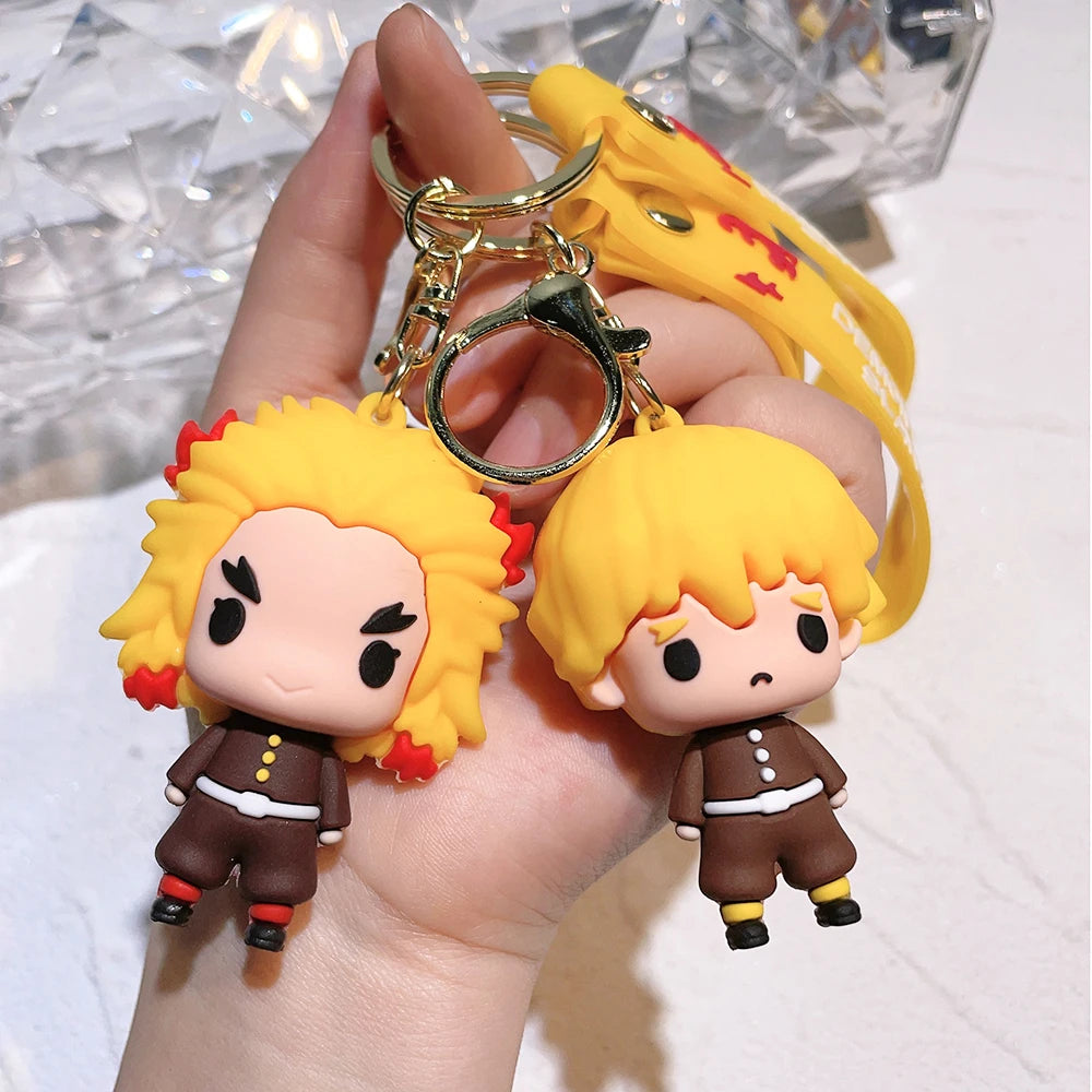 Anime Demon Slayer Silicone Keychain