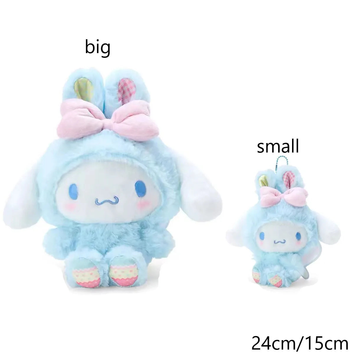 Sanrio Plush Kawaii Hello Kitty My Melody Room Decor Kuromi Plushie Cinnamoroll Doll Plush Keychain