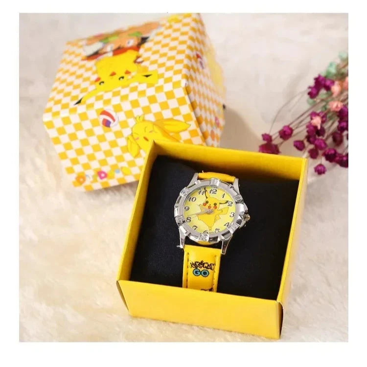 Pokemon Pikachu silicone watch quartz wrist