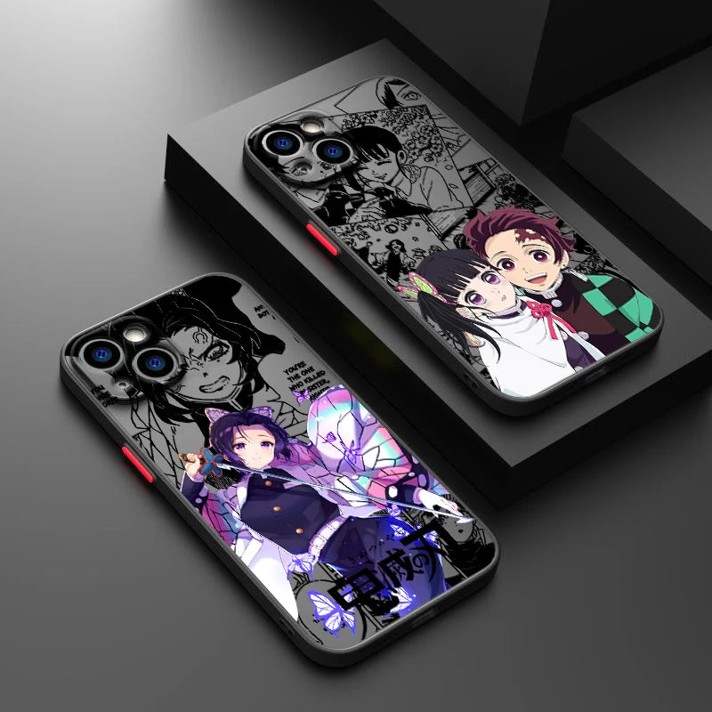 Demon Slayer Anime case For Apple iPhone 15 14 13 12