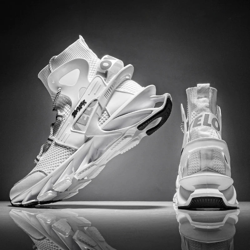 ShadowStride Z: Urban Hero Sneakers