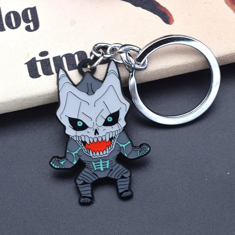 Kaiju That No. 8 Pendant Keychain Japanese Fighting Action Anime Character