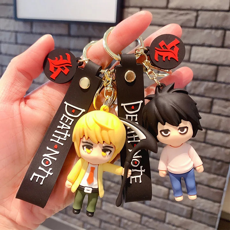 Death Note Keychain Car Pendant Bookbag Small Accessories